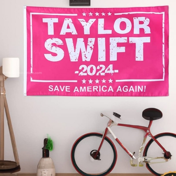 Taylor Swift 2024 Flag, 3x5 ft, Pink Musician Flags ,President Flag - Picture 2 of 6